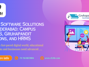 Best Software Solutions in Hyderabad: Campus HRMS, Gruhapandit Tuitions, and HRMS 