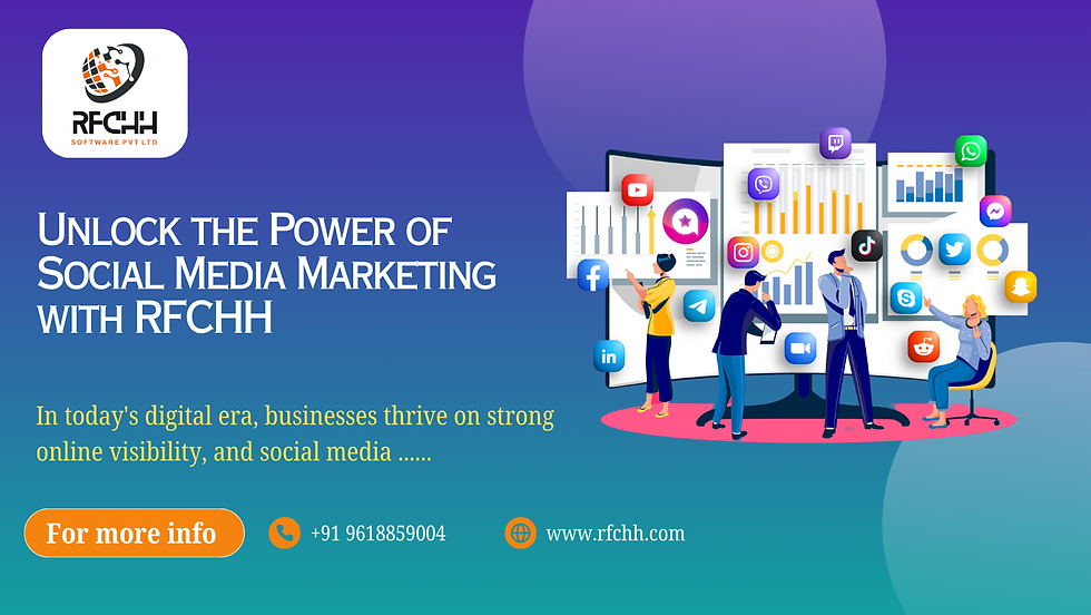 Unlock the Power of Social Media Marketing with RFCHH, best social media marketing agency in Hyderabad