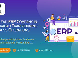 The Lead ERP Company in Hyderabad Transforming Business Operations 